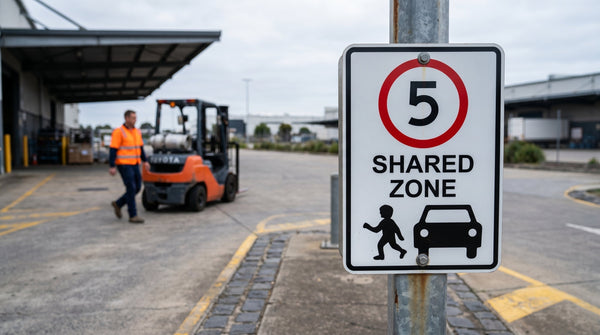 Speed Limit & Shared Zone Signs for Workplaces & Car Parks