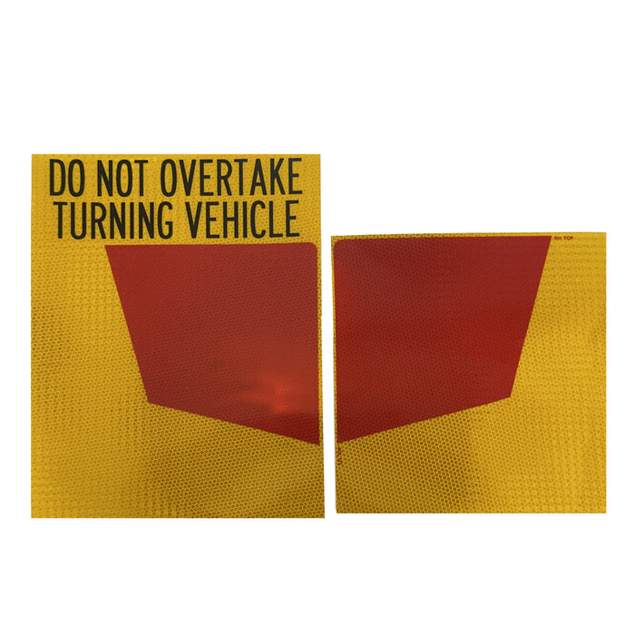 Rear Marking Plates - Trucks (Pair)