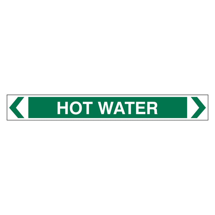 Pipe Marker - Hot Water
