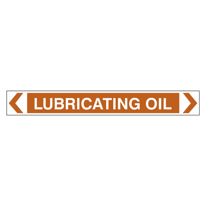 Pipe Marker - Lubricating Oil