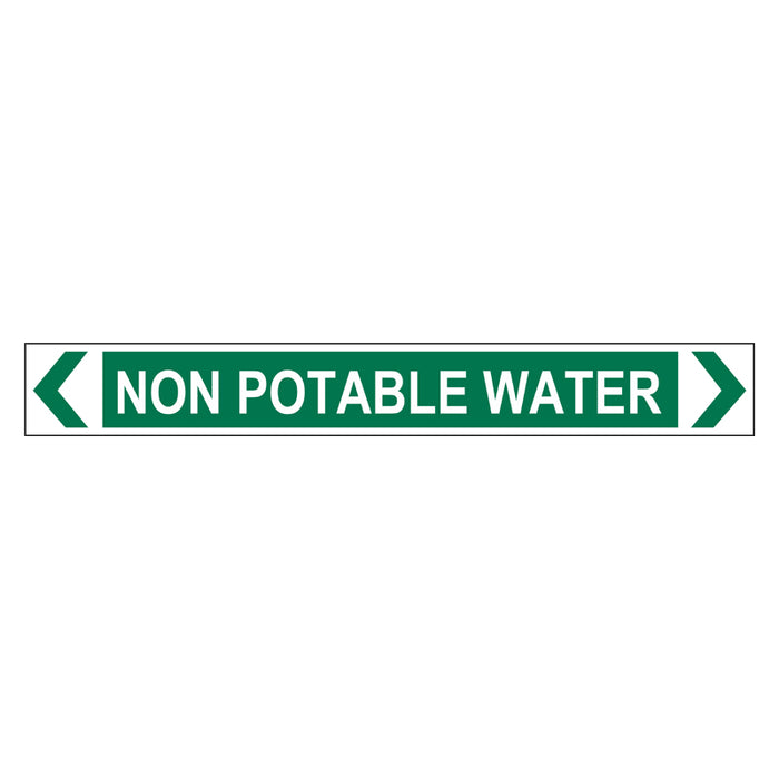 Pipe Marker - Non Potable Water