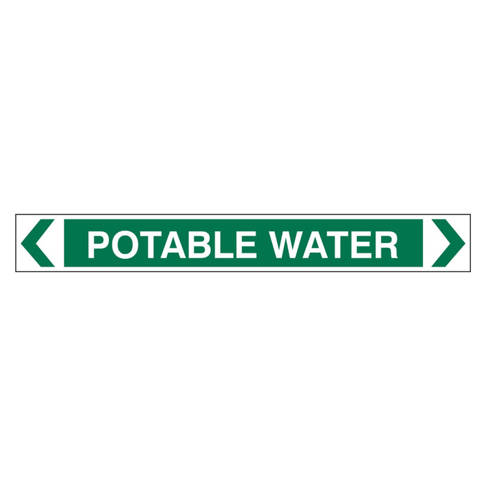 Pipe Marker - Potable Water