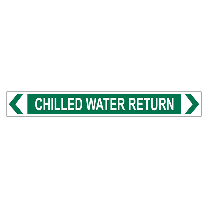 Pipe Marker - Chilled Water Return