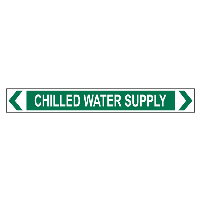 Pipe Marker - Chilled Water Supply