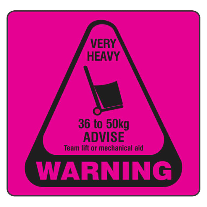 Packaging Labels - 36 - 50 KG Very Heavy