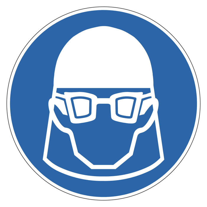 Mandatory Sign - Eye - Head Protection