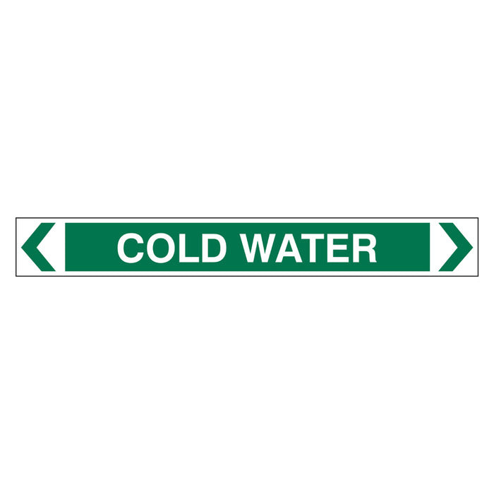 Pipe Marker - Cold Water