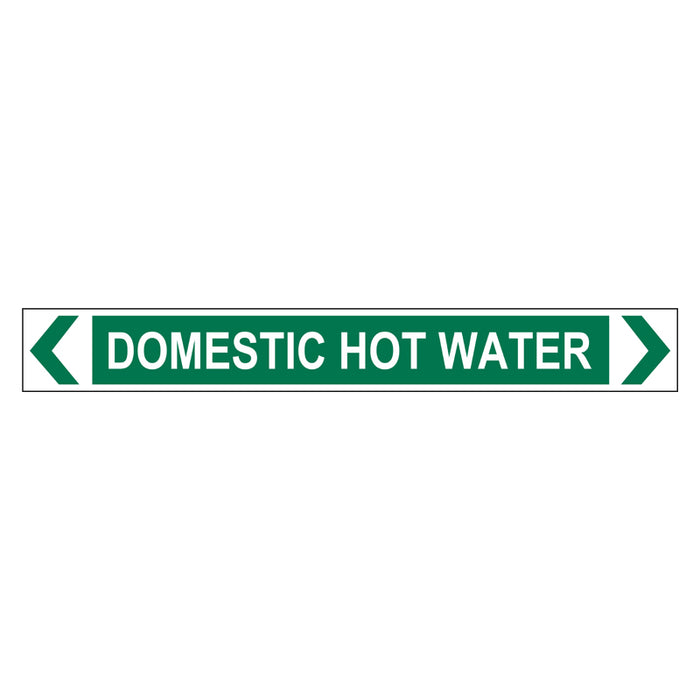 Pipe Marker - Domestic Hot Water
