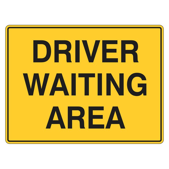 Car Park Sign - Driver Waiting Area