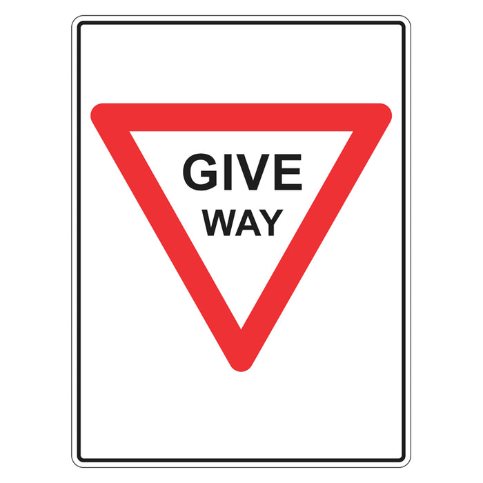 Car Park Sign - Give Way