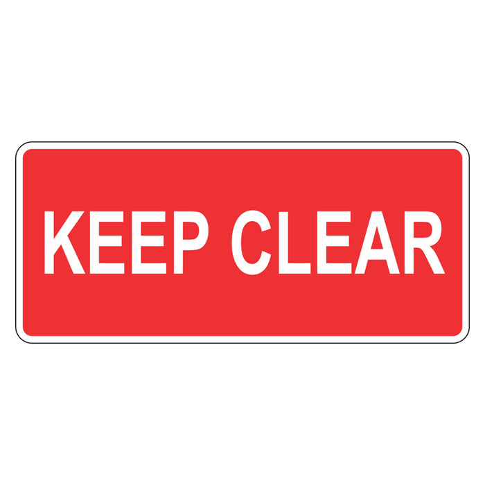 Car Park Sign - Keep Clear