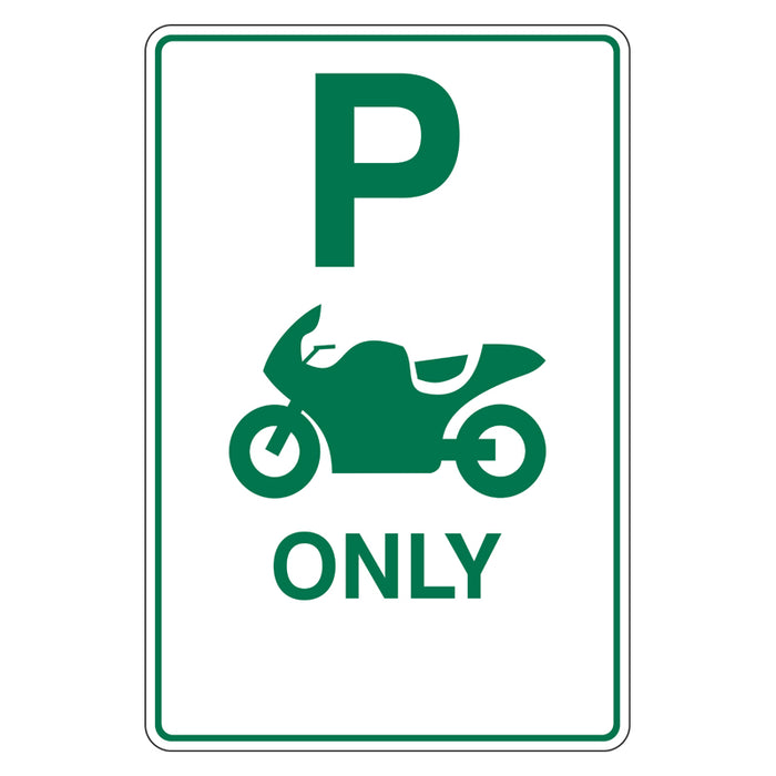 Car Park Sign - Motorbike Parking Only