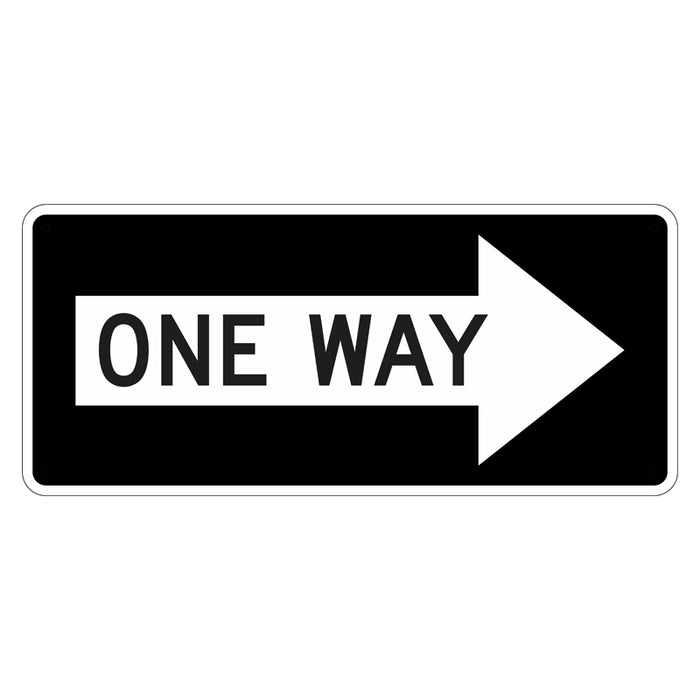 Car Park Sign - One Way
