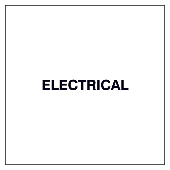Fire Door Text - Electrical