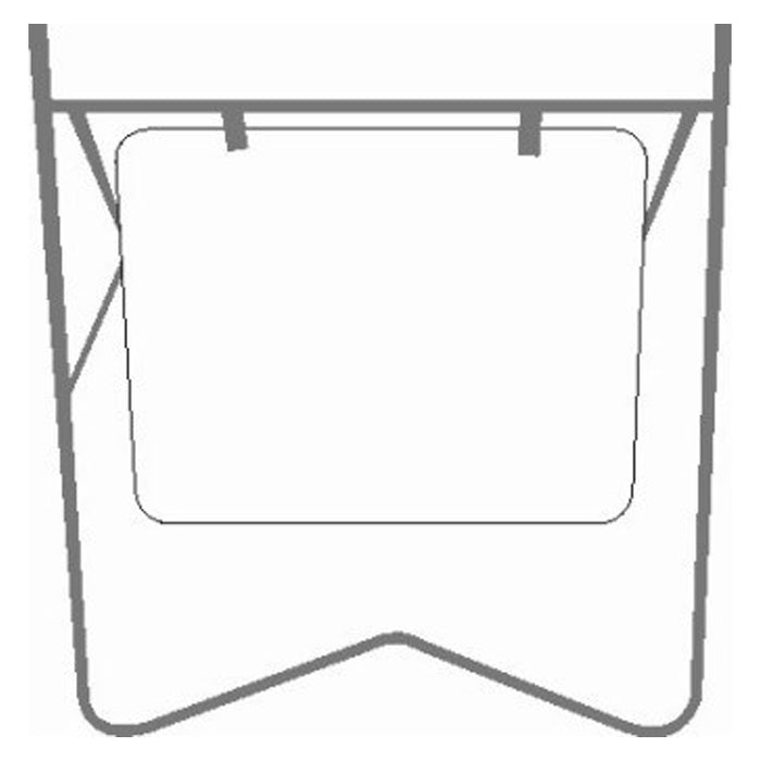 Metal A-Frame Swing Stand (Square)