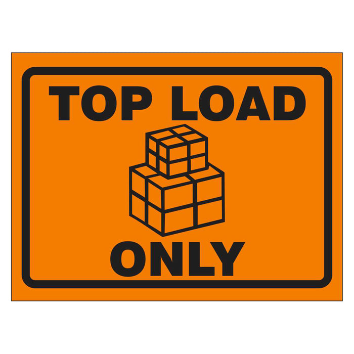 Packaging Labels - Top Load Only