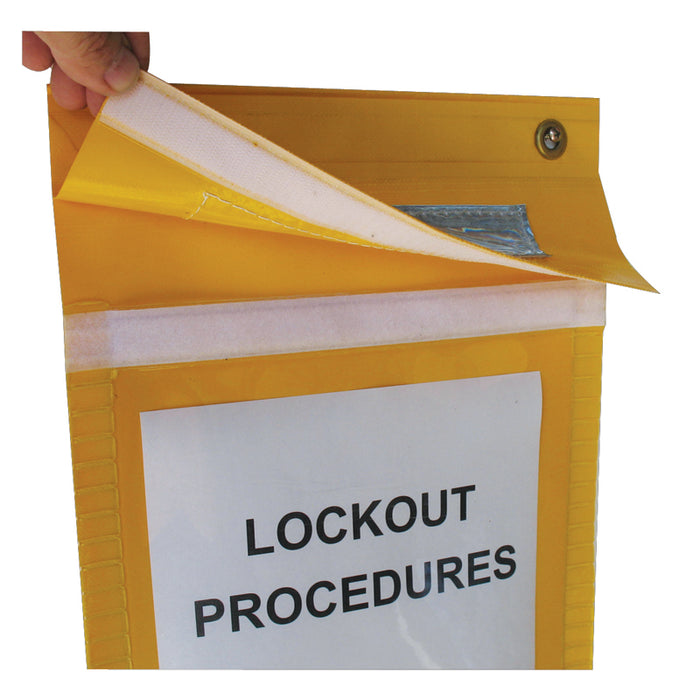 Lockout Document Holder
