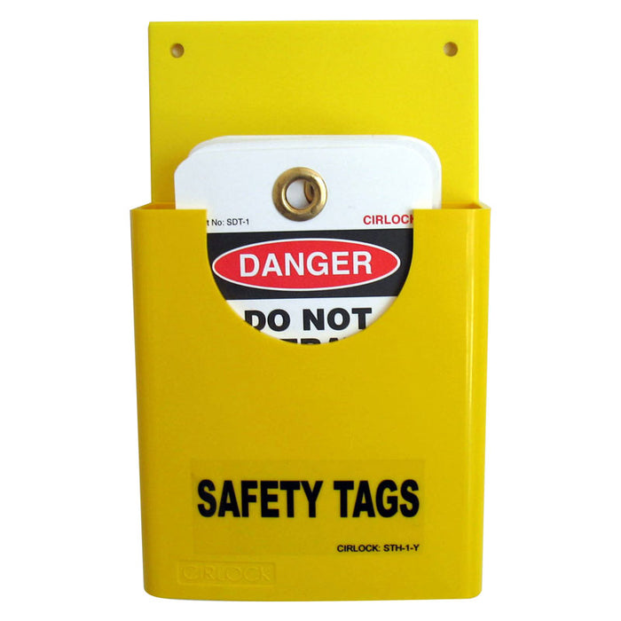 Heavy Duty Safety Tag Holder - 1 Tag