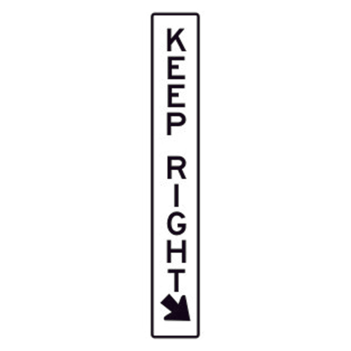 Flexy Post Sign - Keep Right