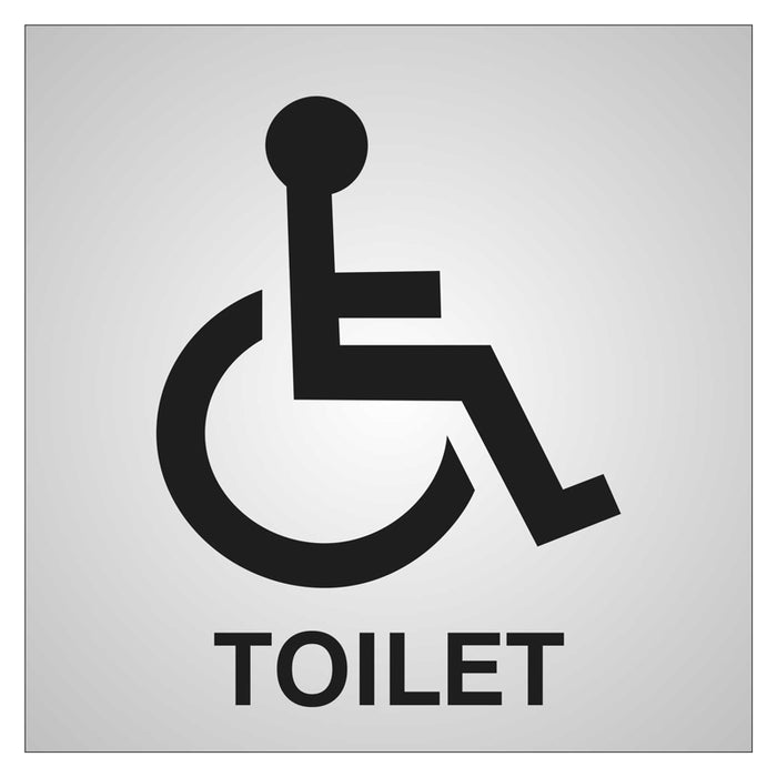 Disabled Toilet Sign