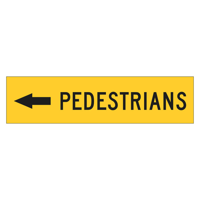 Multi Message Frame Sign - Pedestrians
