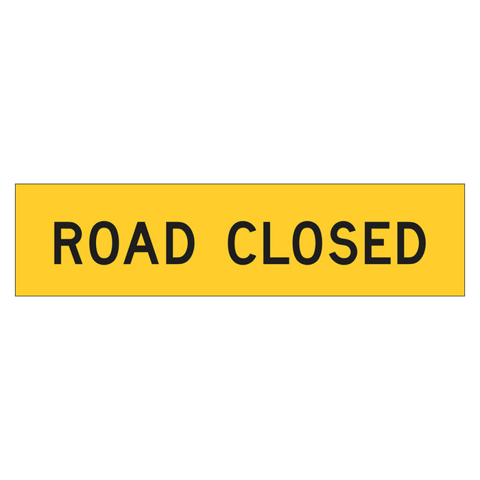 Multi Message Frame Sign - Road Closed