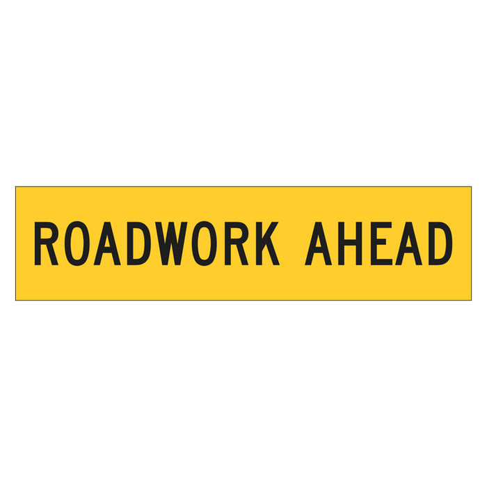 Multi Message Frame Sign - Roadwork Ahead
