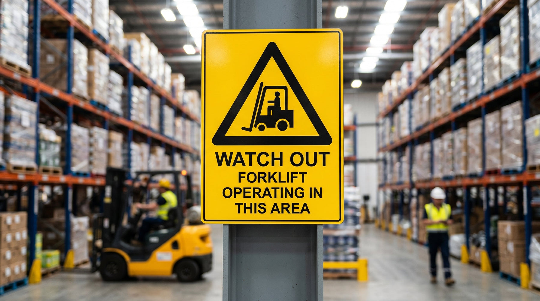 Warehouse Warning Signs: AS 1319 Hazard Signs for Distribution Centres