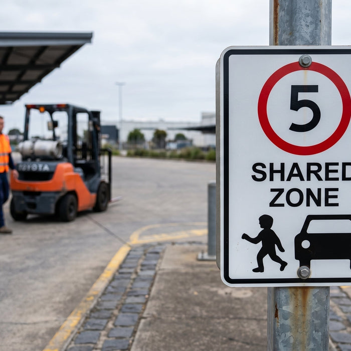 Speed Limit & Shared Zone Signs for Workplaces & Car Parks