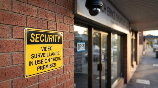 CCTV & Security Signs: Surveillance Notification for Australian Sites