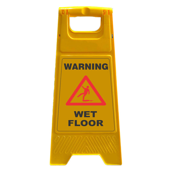 A-Frame Wet Floor