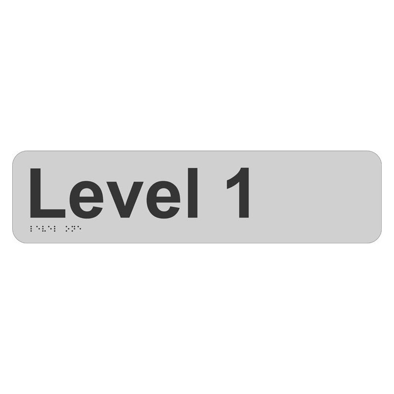 Braille Sign - Level 1 — Safetysigns.com.au