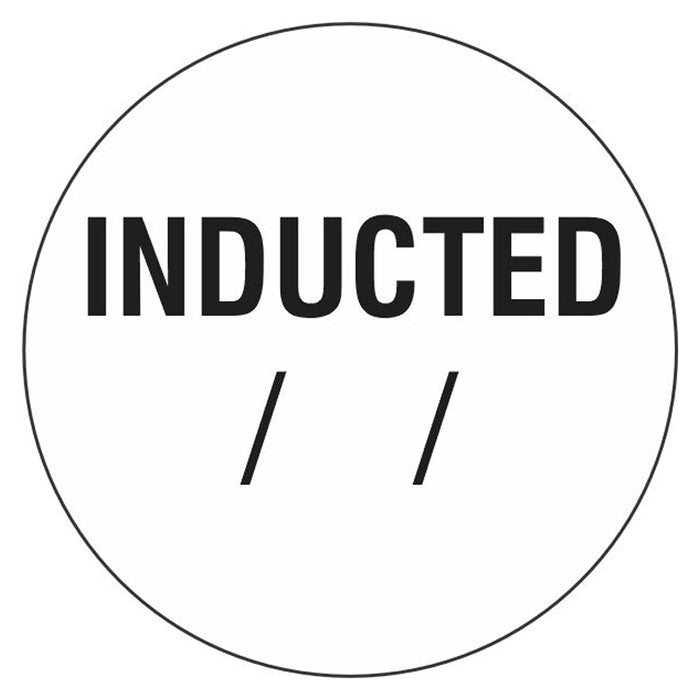 Hard Hat Label - Inducted