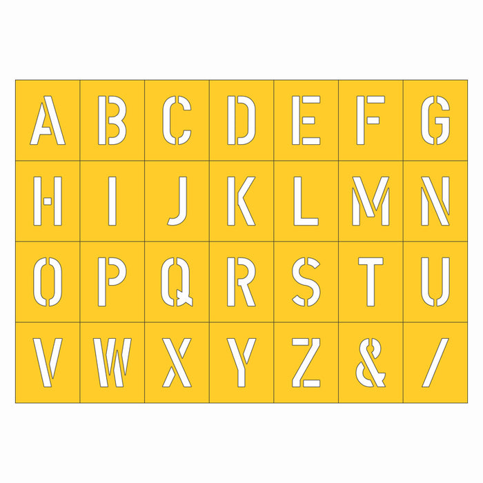 Stencil Set - Letters