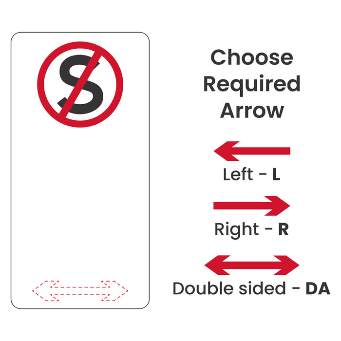 No Standing Sign