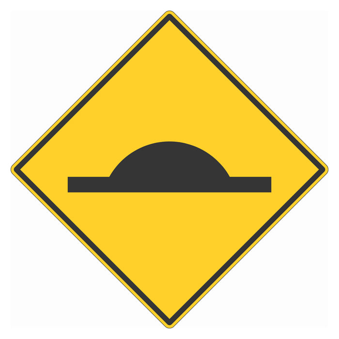 Traffic Sign - Road Hump (W5-10A)