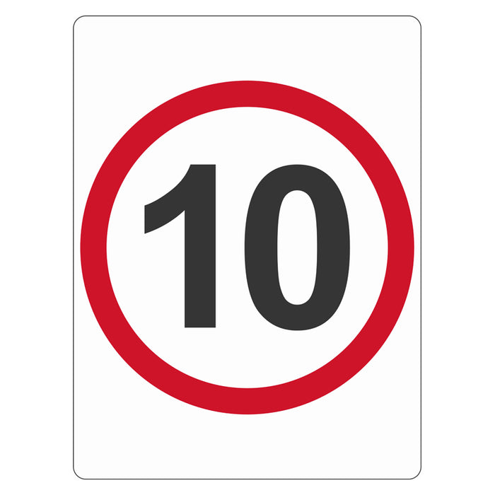 Traffic Sign - 10 KM (R4-1)