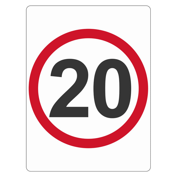 Traffic Sign - 20 KM (R4-1)