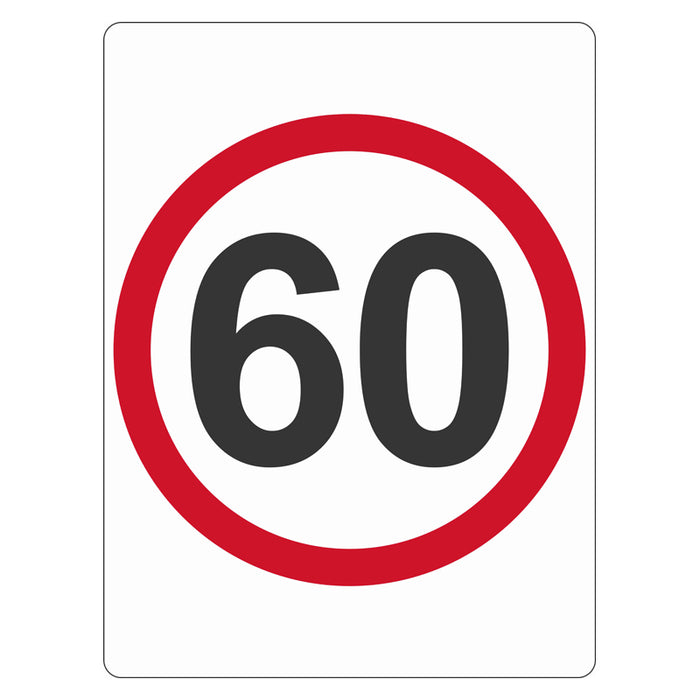 Traffic Sign - 60 KM (R4-1)