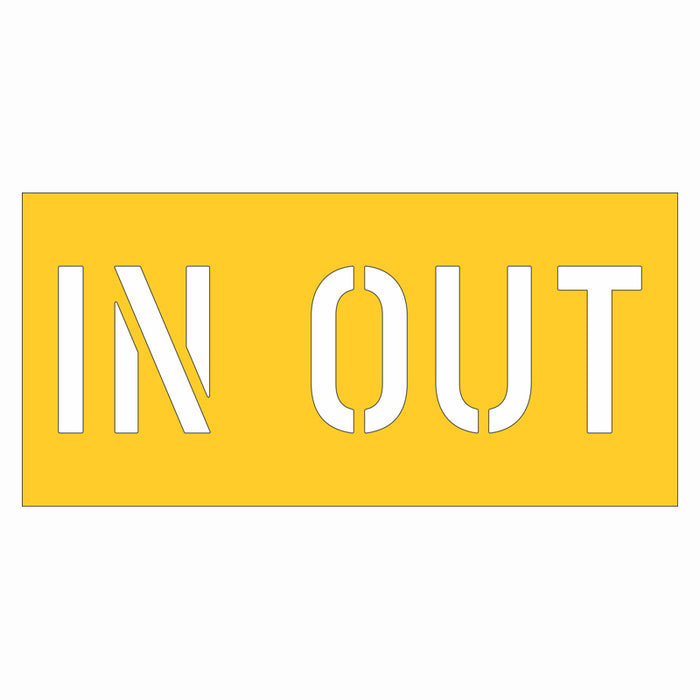 Stencil - In / Out
