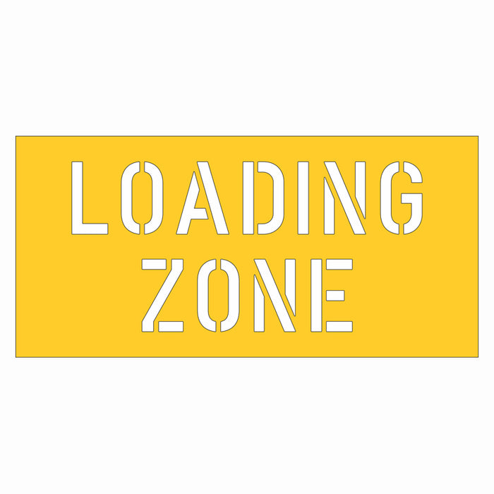 Stencil - Loading Zone
