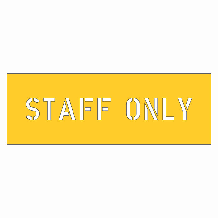 Stencil - Staff Only