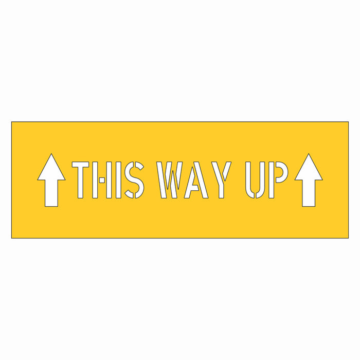 General Stencil - This Way Up
