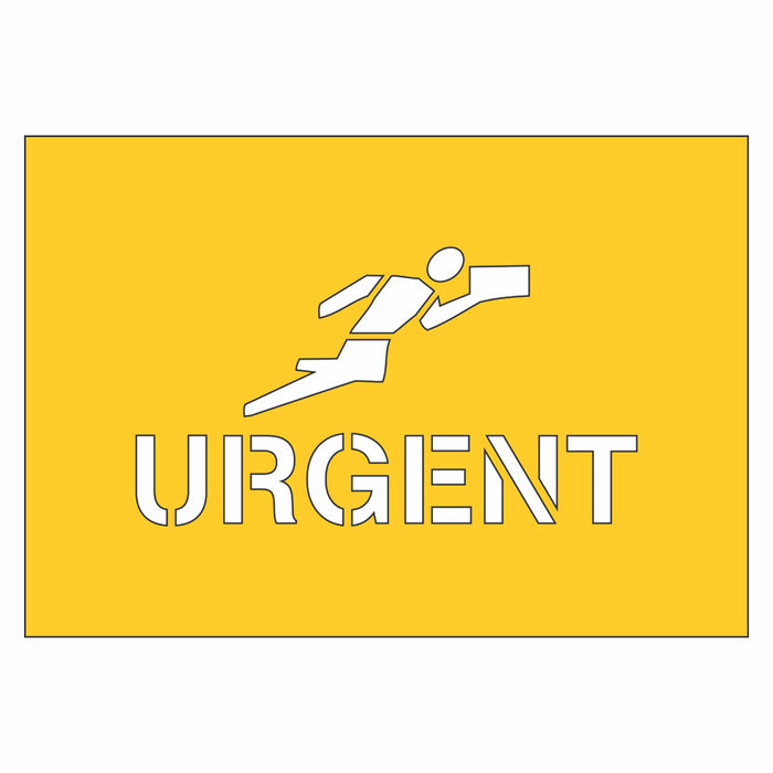 Packaging Stencil - Urgent