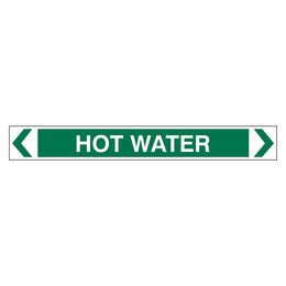 Pipe Marker - Hot Water