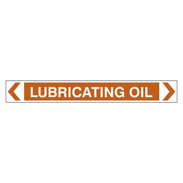 Pipe Marker - Lubricating Oil