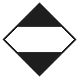 Hazchem GHS Sign - Limited Quantity Ground - 100x100mm self-adhesive vinyl