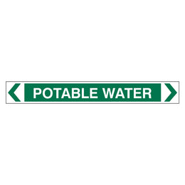 Pipe Marker - Potable Water