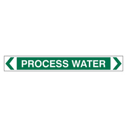 Pipe Marker - Process Water