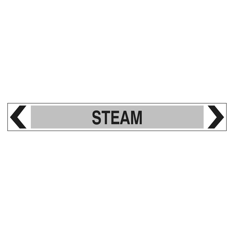 Pipe Marker - Steam — Safetysigns.com.au